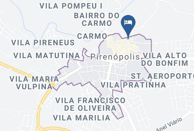Pirenopolis - Pousada Batiha Maps