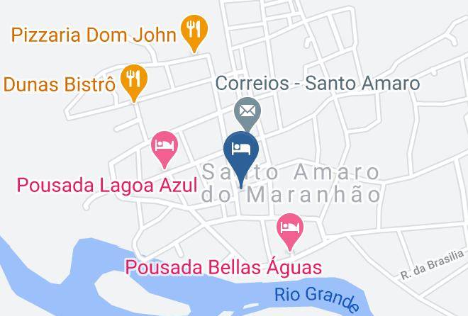 Santo Amaro Do Maranhao - Pousada Bebetur Maps