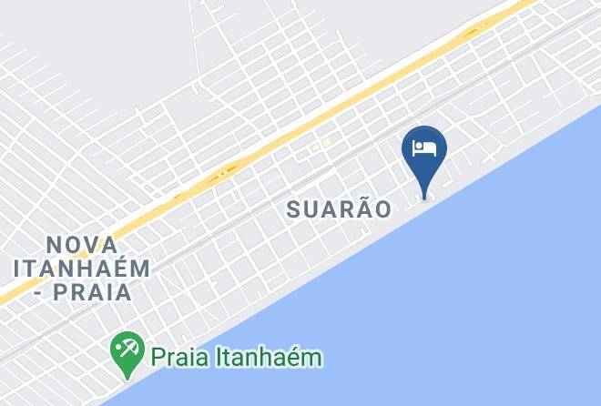 Itanhaem - Pousada Beira Mar Maps
