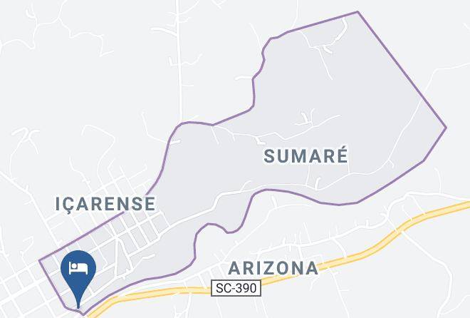Lauro Muller - Pousada Beira Rio Maps