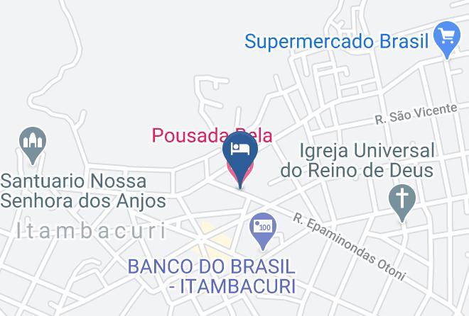Itambacuri - Pousada Bela Maps