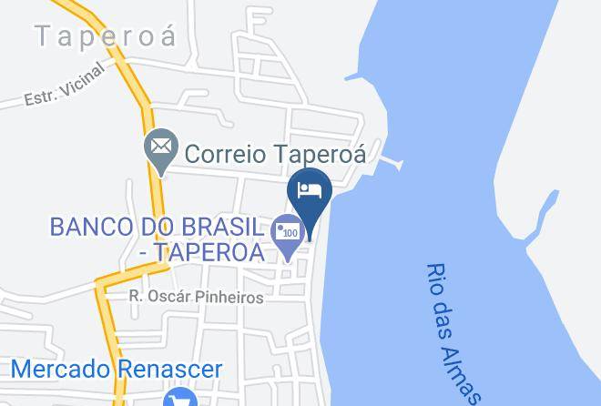 Taperoa - Pousada Bela Vista Taperoa Bahia Maps