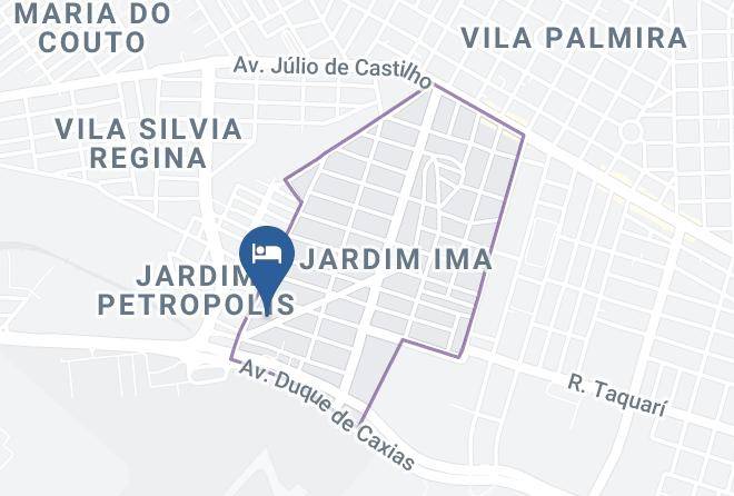 Campo Grande - Pousada Belas Artes Maps
