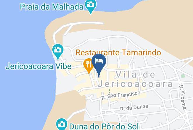 Jijoca De Jericoacoara - Pousada Beleleus Maps