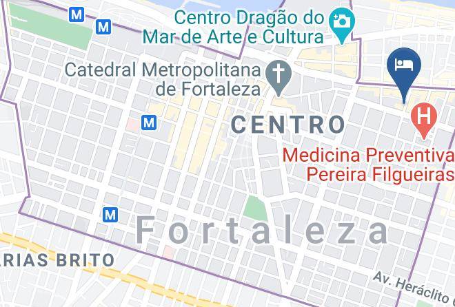 Fortaleza - Pousada Beleza Tropical Maps