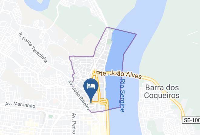 Aracaju - Pousada Belissima Ii Maps