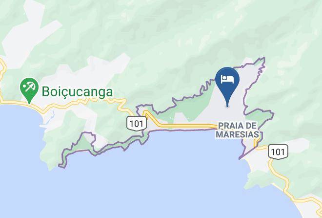 Sao Sebastiao - Suites Las Flores Maresias Maps