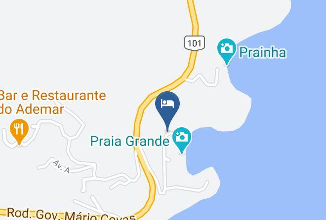Parati - Pousada Bella Mar Maps