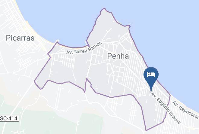 Penha - Pousada Bella Penha Maps