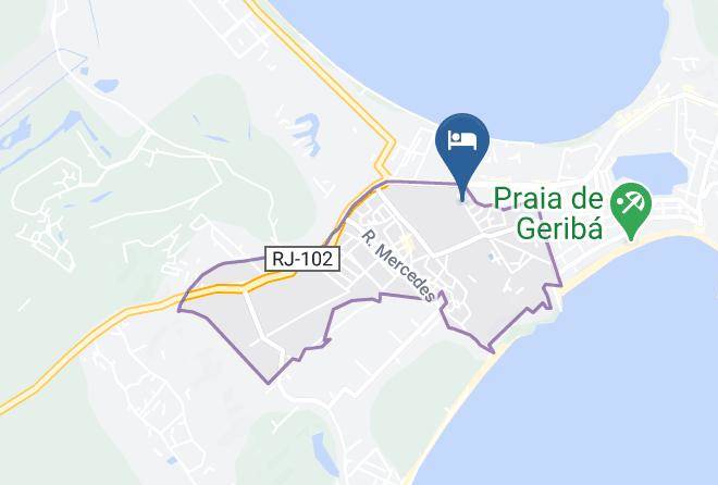 Buzios - Pousada Bella Vida Geriba Maps