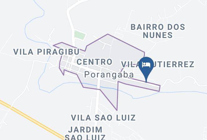 Porangaba - Pousada Bellavista Maps