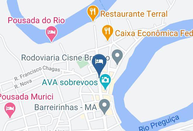 Barreirinhas - Pousada Belo Horizonte Maps