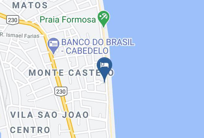 Cabedelo - Pousada Belo Mar Maps