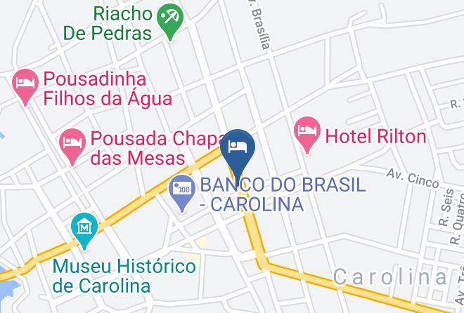 Carolina - Pousada Belo Sono Maps