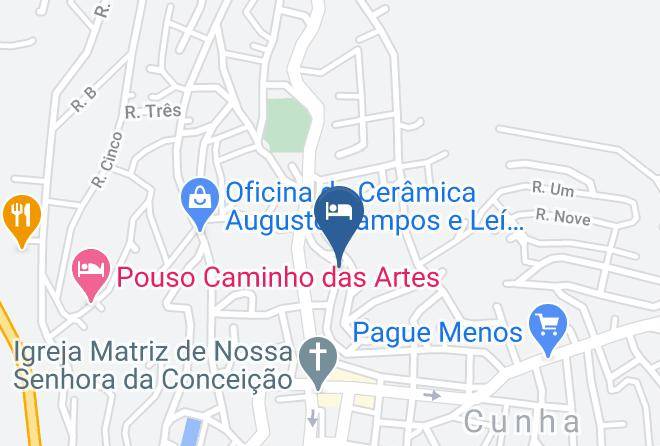 Cunha - Pousada Belvedere Maps