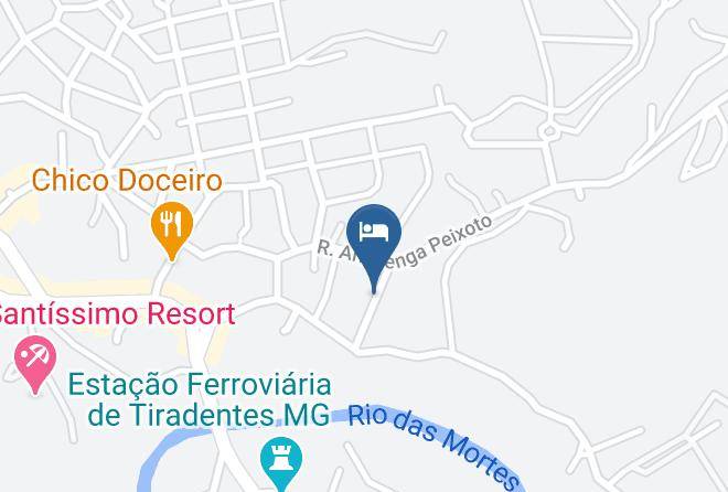 Tiradentes - Pousada Berco Mineiro Maps