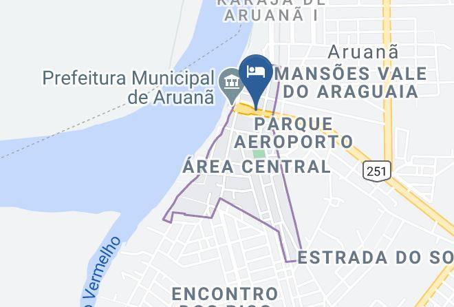 Aruana - Pousada Beroka Maps