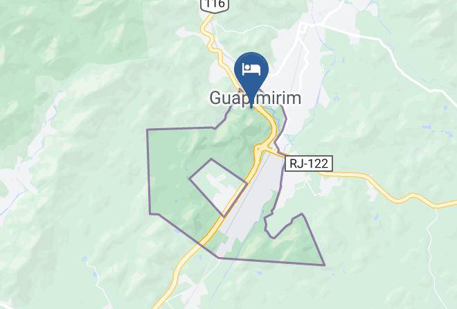 Guapimirim - Pousada Berro D' Agua Maps