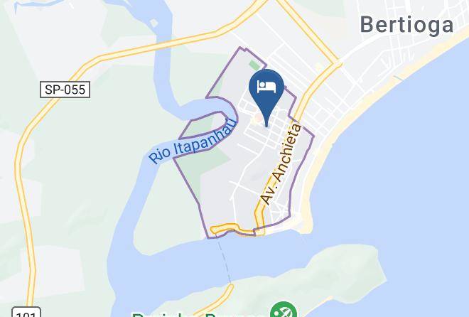 Bertioga - Pousada Bertioga Maps