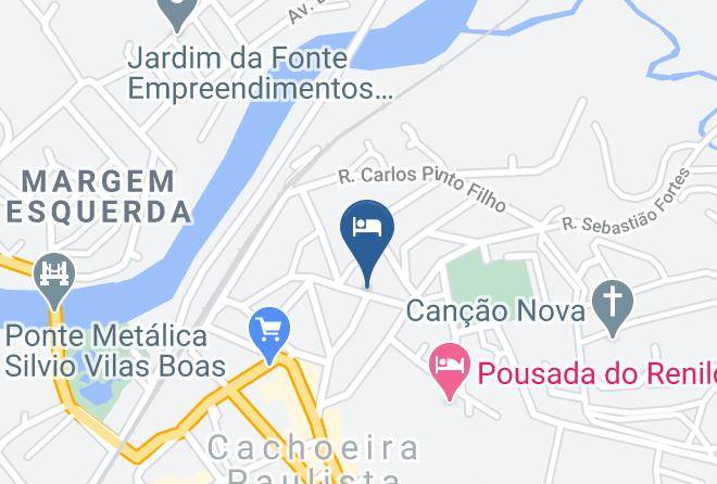Cachoeira Paulista - Pousada Bethania Cancao Nova Maps