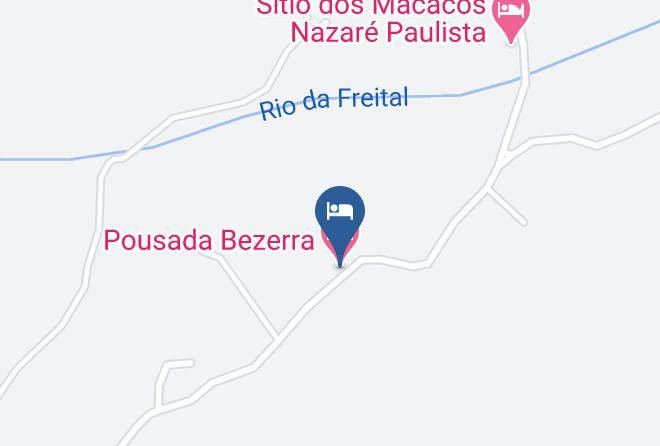 Nazare Paulista - Pousada Bezerra Maps