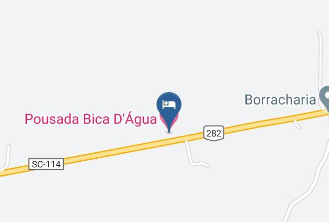 Lajes - Pousada Bica D'agua Maps