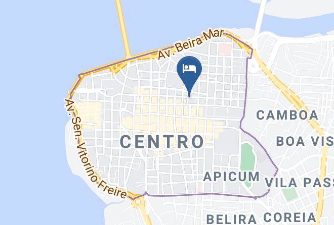 Sao Luis - Pousada Bico Doce Maps