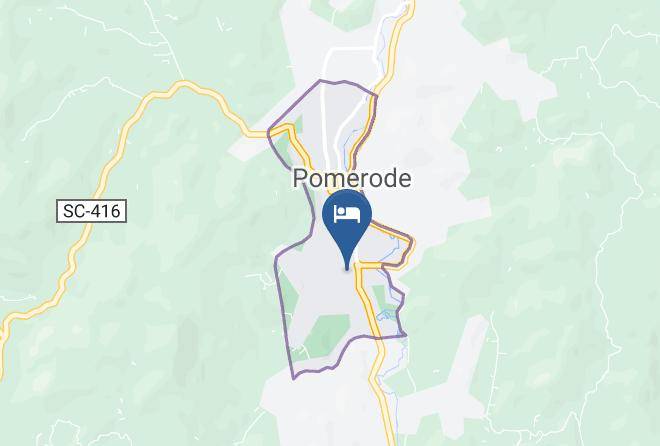 Pomerode - Pousada Blauberg Maps