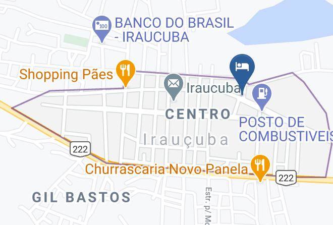 Iraucuba - Pousada Blue Marlin Maps