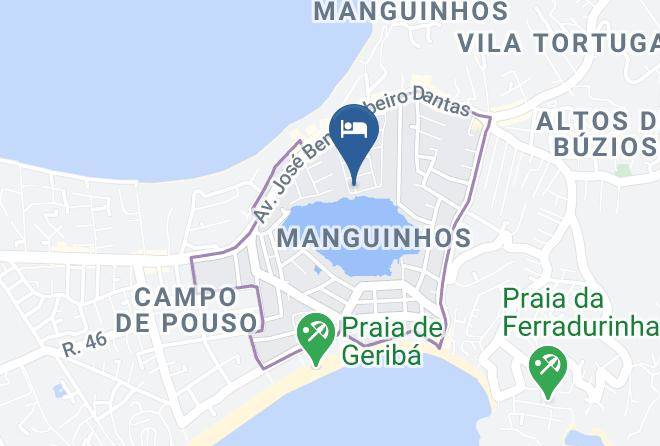 Buzios - Pousada Blue Moon Maps