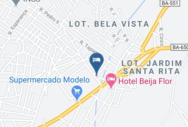 Ipiau - Pousada Boa Vida Maps