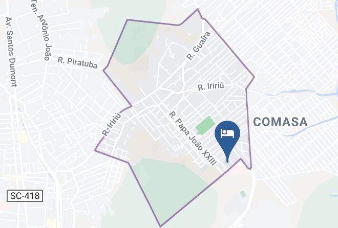 Joinville - Pousada Boa Vista Maps