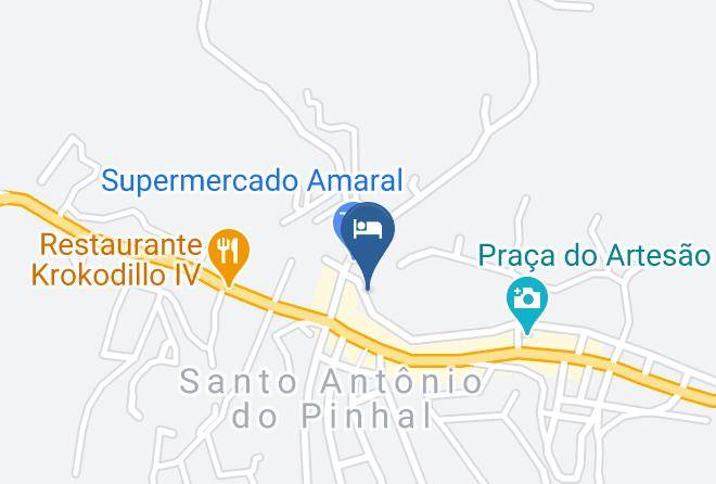 Santo Antonio Do Pinhal - Pousada Venezia Maps