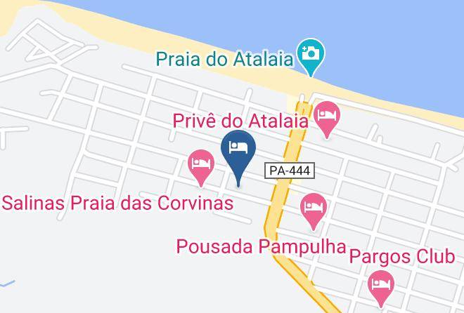Salinopolis - Pousada Boi Country Maps