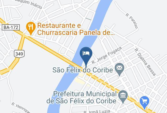 Sao Felix Doibe - Pousada Boi Na Brasa Maps
