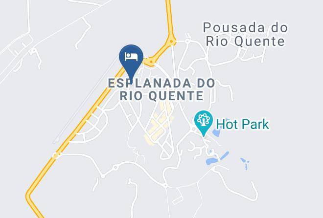 Rio Quente - Pousada Bom Viver Maps