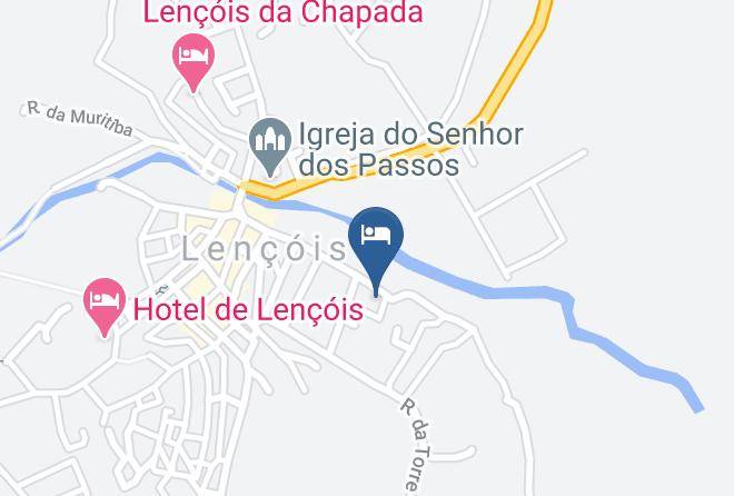 Lencois - Pousada Bons Lencois Maps