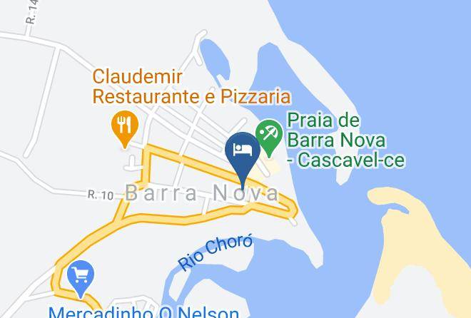 Cascavel - Pousada Bons Ventos Barra Nova Cascavel Ce Maps