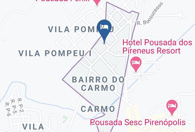 Pirenopolis - Pousada Bontempo Maps