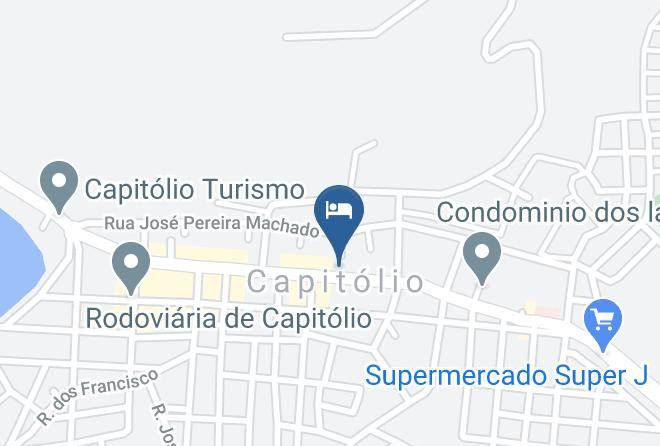 Capitolio - Pousada Bougainville Maps
