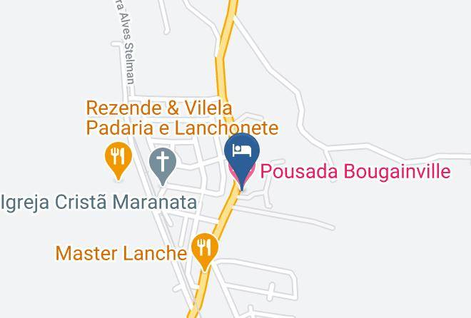 Paraiba Do Sul - Pousada Bougainville Maps