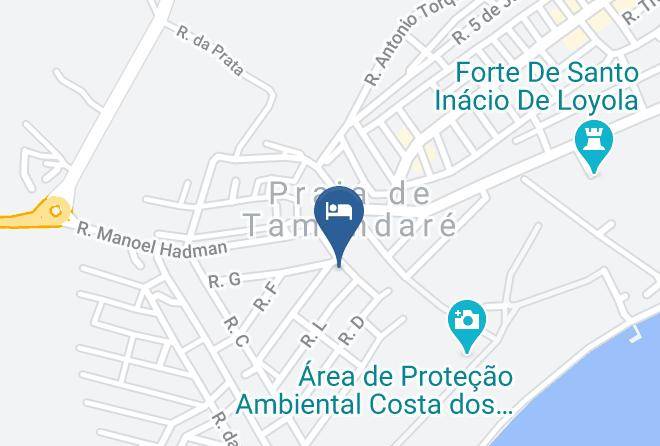 Tamandare - Pousada Bouganville Maps