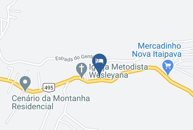 Petropolis - Pousada Boutique Itaipava Maps