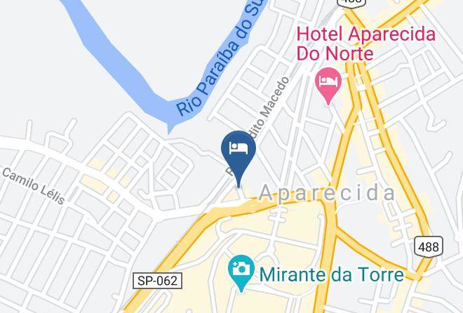 Aparecida - Pousada Brasil Maps