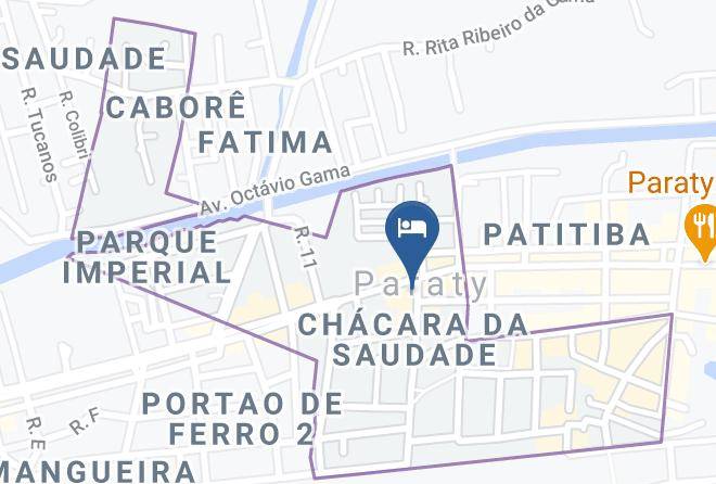 Parati - Pousada Brasileirinho Maps