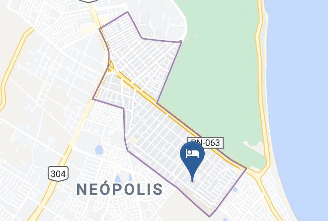 Natal - Pousada Brasilia Maps