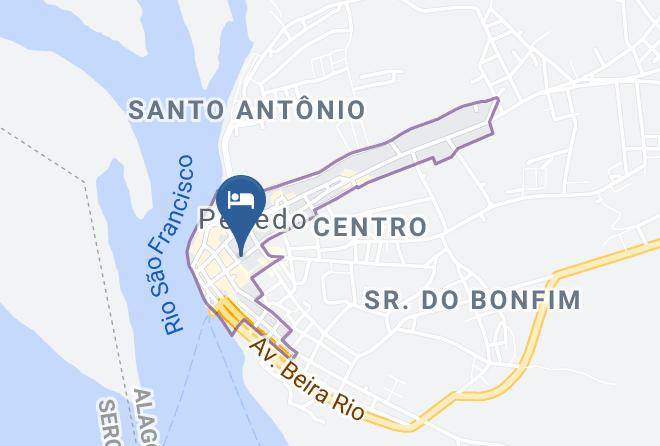 Penedo - Pousada Braz Maps