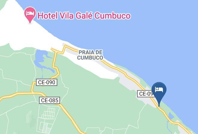 Caucaia - Pousada Brisa Do Mar Maps
