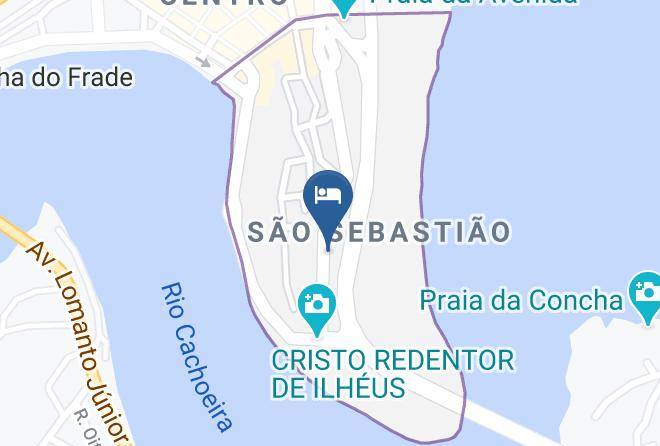 Ilheus - Pousada Brisa Do Mar Maps