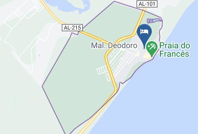 Marechal Deodoro - Pousada Brisa Do Mar Praia Do Frances Maps